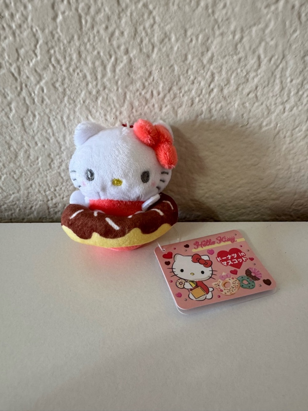 Hello Kitty Sanrio Japan Donut Mascot Holder
